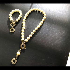 Heidi Daus necklace and bracelet set